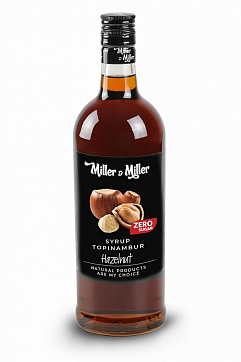 Сироп Топинамбура со вкусом “Лесной орех” от Miller&Miller