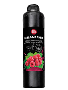 Основа для напитков LiHo “Малина-мята” для лимонадов, ПЭТ 0,8 л