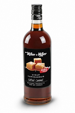 Сироп Топинамбура со вкусом “Соленая карамель” от Miller&Miller