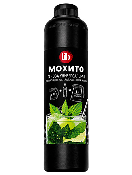 Основа для напитков LiHo “Мята (Мохито)” для лимонадов, ПЭТ 0,8 л