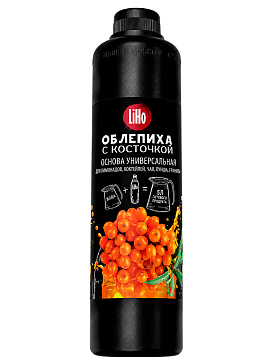 Основа для напитков LiHo “Облепиха, фрут” для лимонадов, ПЭТ 0,8 л