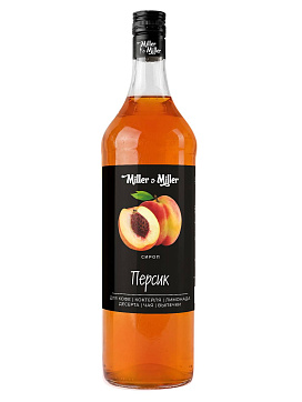 Сироп Персик от Miller&Miller