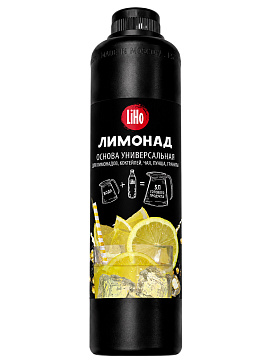 Основа для напитков LiHo “Лимонад” для лимонадов, ПЭТ 0,8 л